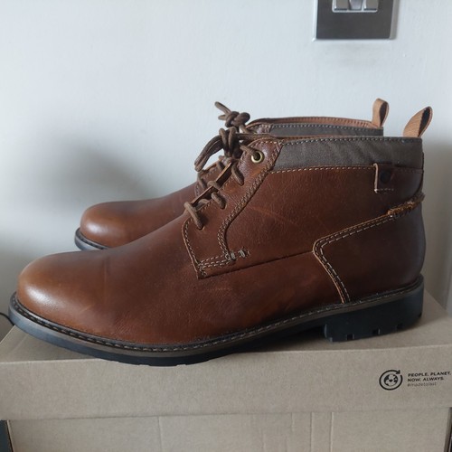 Clarks bowzer mid mens - clarks, dark