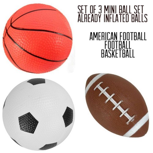 3pk soft inflated mini sports - soft,