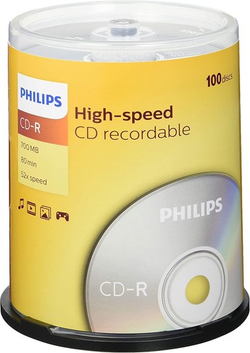 Philips 700mb 80min high - cd-r,