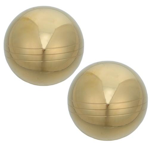 2pcs brass hand exercise - brass,