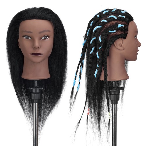 100 real hair afro - real, training