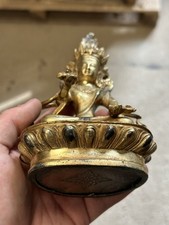 Antique chinese gilded - chinese, bronze