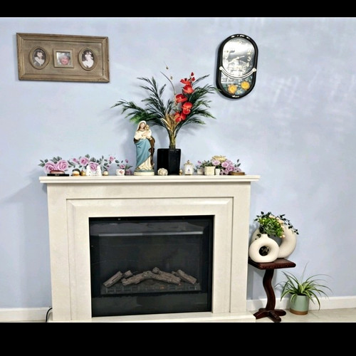 White wood glass - white,