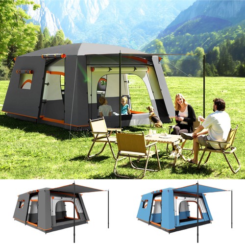 Man camping tent with 2 - with,