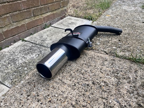 Ford escort exhaust cat back - ford,