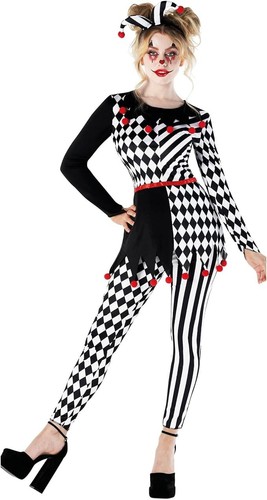 Womens jester costume xl - s,