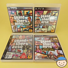 PlayStation 3 Grand Theft Auto IV V San Andreas Episodes From Liberty City PS3