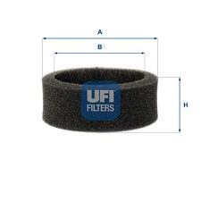 UFI air filter for Fantic