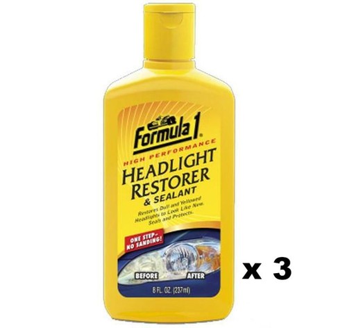 Headlight plastic restorer - f1,