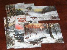 SET OF SIX HARRY PAYNE SIGNED