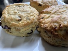 6 Homemade Fruit Scones New