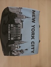 Macy's New York PVC Bag Blue