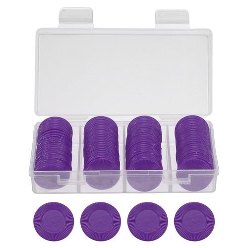 100pcs plastic poker chips - 100pcs,