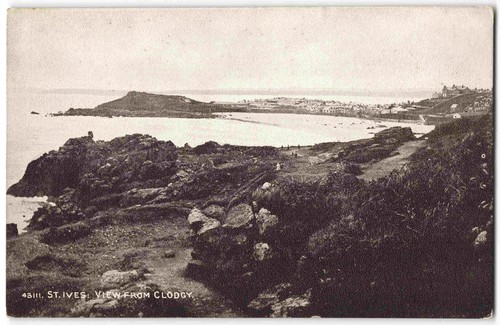 Ives cornwall view from - view,