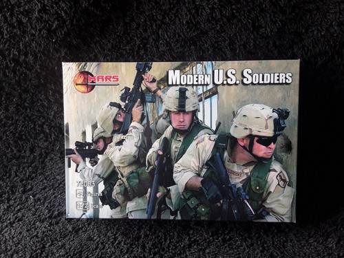 Mars modern s soldiers - 1/72, u.s.