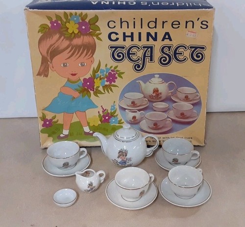 Childs vintage tea - vintage, set