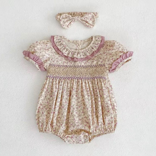 Baby girls cream pink - baby,