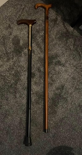 Vintage walking sticks bundle - sticks,
