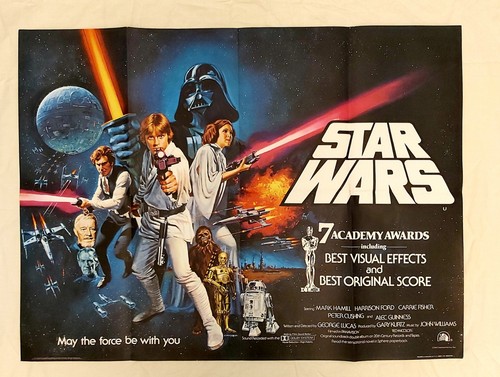 Star wars 1977 quad - 1977, uk