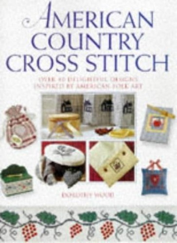 American country cross stitch - american,