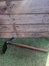 Vintage garden mattock hoe - mattock,