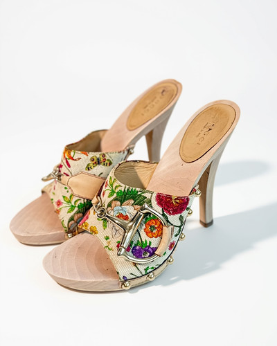 Vintage gucci flora horsebit - vintage,