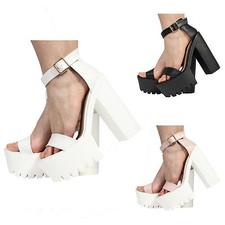 WOMENS LADIES ANKLE STRAP
