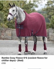 HORSEWARE RAMBO COSY FLEECE RUG ( NO FILL)  6'6"