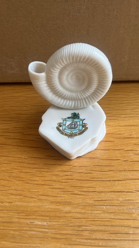 Crested ware whitby ammonite