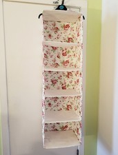 IKEA Cath Kidston Rosali Rose Floral Fabric Hanging Wardrobe Storage
