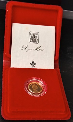 1980 royal mint gold proof - mint,