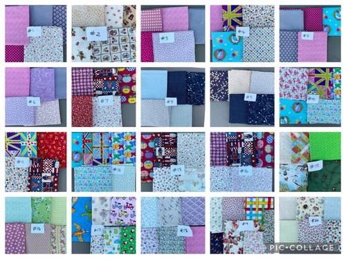 Cotton fabric bundles fat - fabric,