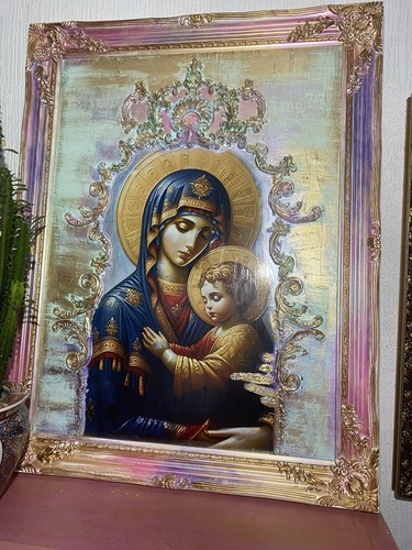 Large vintage wooden repro - wooden,