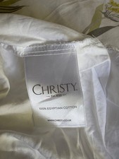 Christy 100% Egyptian Cotton Fitted Double Sheet