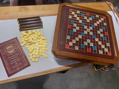 Franklin mint 1990 scrabble - franklin,
