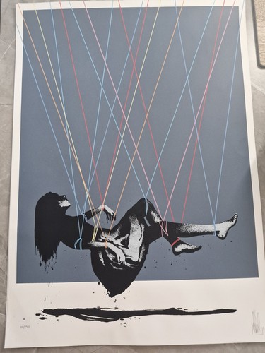 Eelus suspender signed art - eelus, 'suspender'