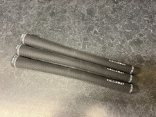 3 x CALLAWAY TOUR VELVET 360 BLACK STANDARD 60R GRIPS  (INC FREE 2" TAPE)