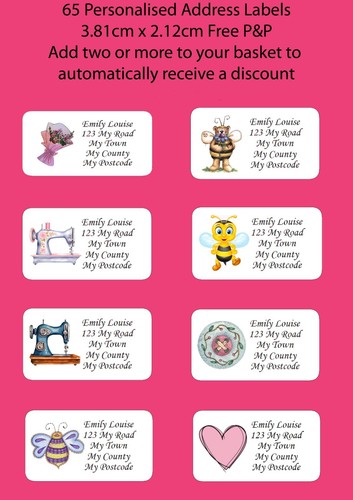 Return address labels - address,