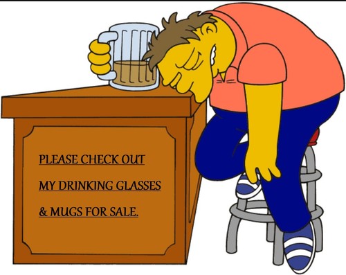 Large beer glass mug - large,