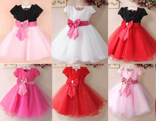 Party dress flower scatter