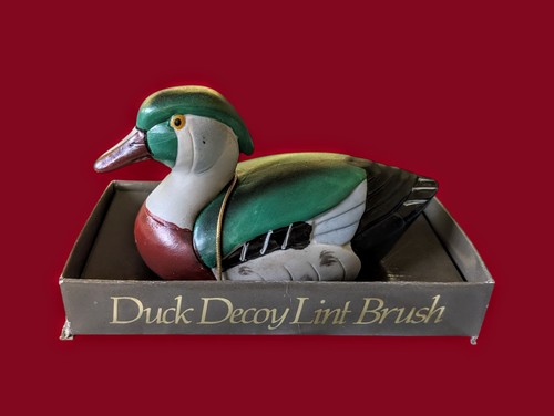 Vtg duck decoy - vtg, lint