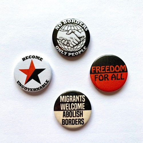 Anarchist badges no - badges,,