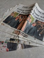 Princess Diana Times Newspaper