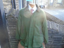 Hucklecote men's wool tweed field coat /  shooting jacket, size UK L / 40" chest
