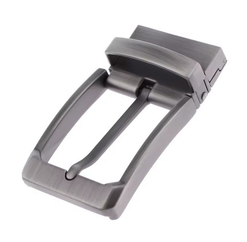Metal reversible belt buckle - metal,