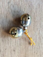Falconry Bells Pair Large Acorn / Dual Tone *Made In England* Excellent Tone