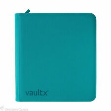 Vault X: Premium 12-Pocket Exo-Tec® Zip Binder - Ocean Blue : 20 Pages Album : 4