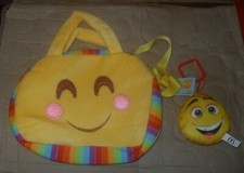 Emoji Face Girls Small Shoulder Hand Bag Children's Bags & Mcdonalds Keyring( C)