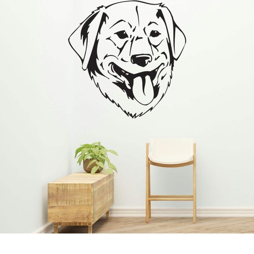 Golden retriever dog removable - retriever,