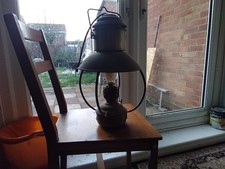 Oil Lamp Converted For